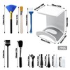 BITEFU Pack of 2 Headset Holder Wall, Headset Holder White