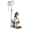 Steelman24 I Nuts and bolts sculpture Loo Man With Mobile
