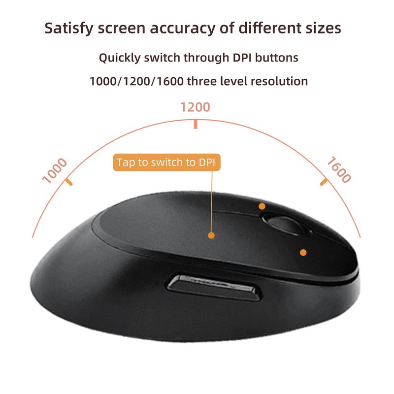 Wireless Keyboard and Mouse Combo, Retro Typewriter Style Keyboard with