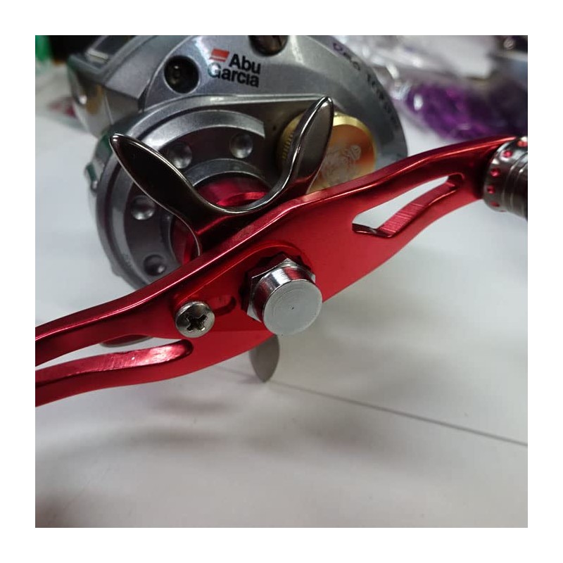Multi Retainer Stainless Steel (Silver) M2.5 with M3.0 Screws, Ab/Daiwa/Shimano/External