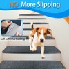 Maymat Bullnose Self-Adhesive 9"X36" Stair Treads Carpet Non-Slip and Perfect