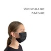 Set of 2 Unisex Community Masks 35 Black
