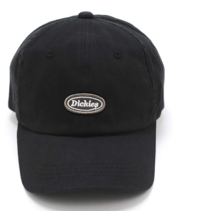Dickies Patch Emblem Low Cap Logo Polo Cap Hat, Men's,