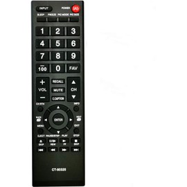 Universal Remote Control for Toshiba TVs Replacement Remote for All Toshiba LCD LED 3D HDTV 4K UHD Smart TV Remotes