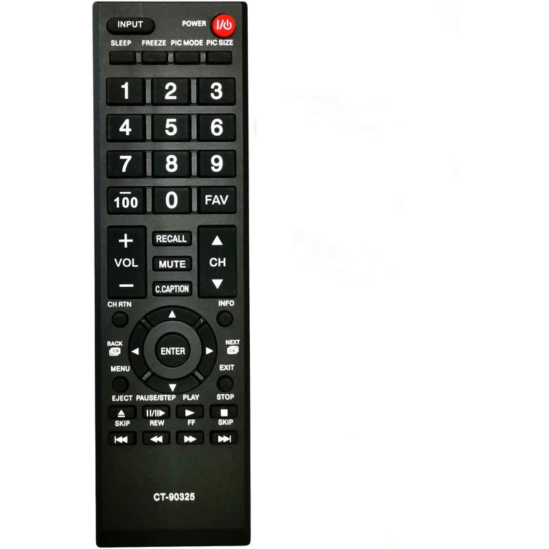 Universal Remote Control for Toshiba TVs Replacement Remote for All