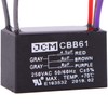 JCM 5 Wire Ceiling Fan Capacitor 4.5 uF + 6