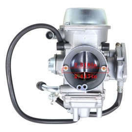 WFLNHB Carburetor Replacement for Yamaha 600 YFM600 1998 1999 2000 2001 with 2 Intake Boot