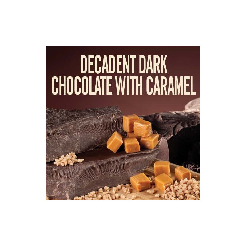 Castle Kitchen Caramel Dark Hot Chocolate - Premium Plant Based,