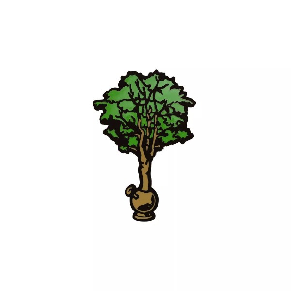 Unbranded Pot Pin Custom Lapel The Bonsai Bong Pin -