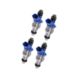 Motoforti 4pcs 195500-1970 B6S713250 Fuel Injector for Mazda Miata 1.6 1990-1993 for Ford Probe Base, GL 2.2L 1990-1992 for Mazda 929 Base, S 3.0L 1990-1991 Long-lasting