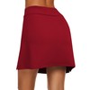 Ekouaer Golf Skirt Active Fitness Running Skorts with Inner Shorts