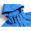 Hikevitang Men's Lightweight Waterproof Rain Jacket,Shell Hooded Outdoor Raincoat Hiking