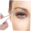 FOMIYES Unique Scissors Style Eyebrow Tweezers 6pcs Set Stainless Steel