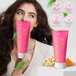 Pomélo+Co. 97.5% Natural, Nourishing Conditioner Vanilla / For Soft Hair / Conditioner Hair Conditioner Hair Conditioner Hair Care for Dry Hair / 200 ml / Vanilla Cream