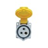 Faithfull FPPPANSOC16 Panel Socket 16 A 110 V IP44