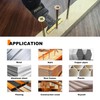 FEWELL 20PCS Titanium Oscillating Saw Blades, Universal Multitool Blades for
