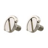 HJ Garden 2pcs 1/4-20 Thread D-Ring Stainless Steel Camera Fixing