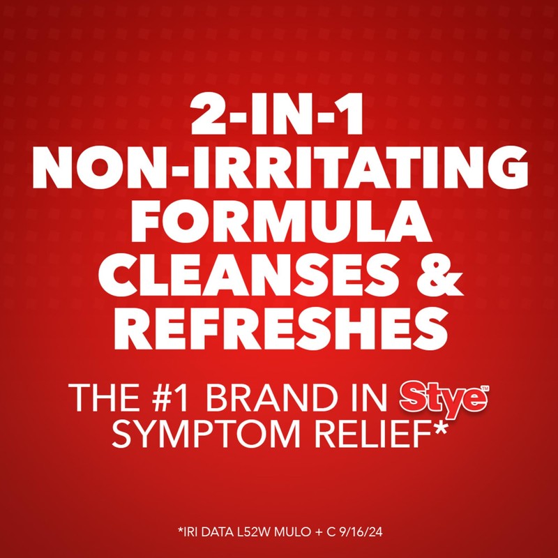 Stye Cleansing Eyelid Wipes – Individually Wrapped Face Wipes Gently