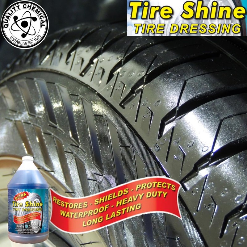 Quality Chemical Ultra Tire Shine Solvent-Based Tire Dressing / 1
