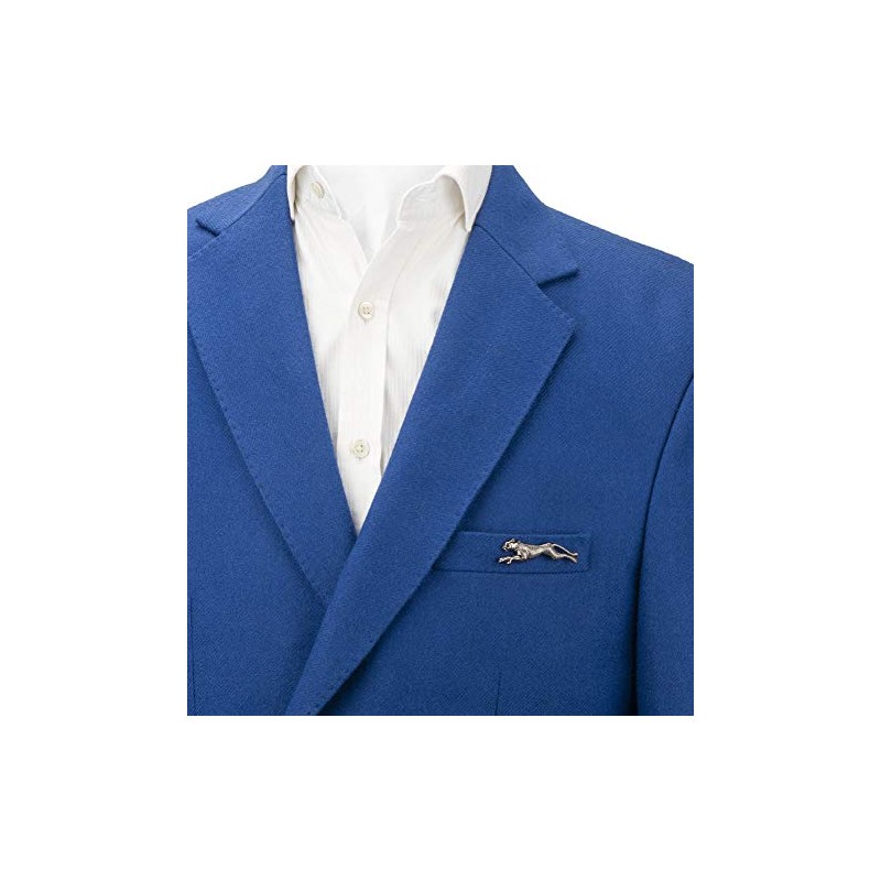 Knighthood Black Jaguar Lapel Pin/Shirt Stud for Men