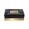 Spirella Roma Black/Gold Soap Dish