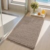 LUMI Chenille Bath Mat 40 x 60 cm, Non-Slip Absorbent