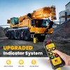 NEWTRY Wireless Crane Remote, 12V 4 Button Industrial Crane Controller