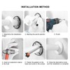 Stainless Steel Safety Handle Hand Rail Support Bathroom Grab Bar