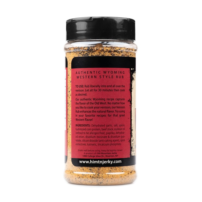 Hi Mountain Seasoning | VENISON RUB | Western Style BBQ