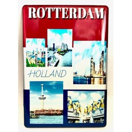 Rotterdam Magnet Netherlands Fridge Magnet Rotterdam Fridge Magnet Rotterdam Souvenir Travel Souvenir Gift Item