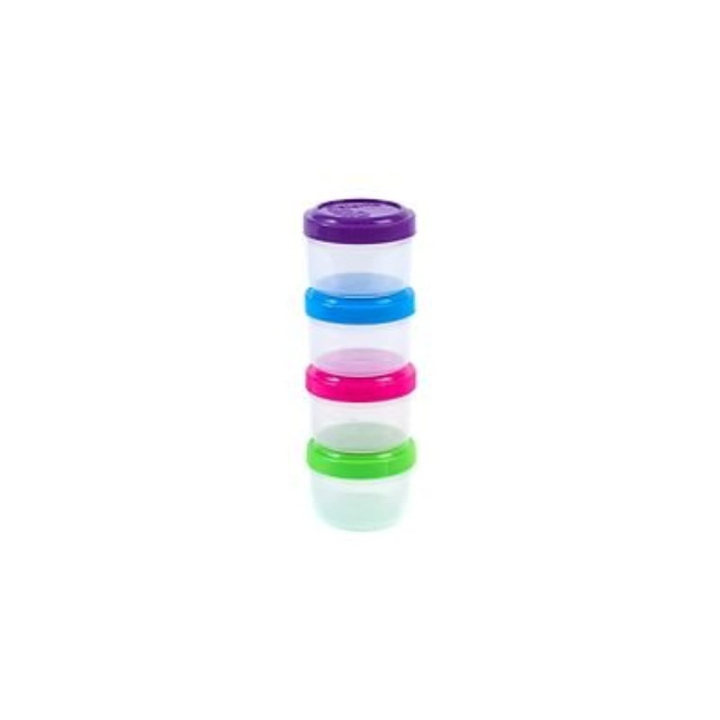 Sistema Lot+de+4+Boxes+food+%C3% A0+condiments+with+lid+dressing+To+Go+35cl+%28Coloris+assorted%29