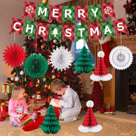 Paper Decorations Hanging Christmas, Reusable Christmas Ceiling Decorations, Retro Hanging Christmas Decorations, Christmas Decoration Set, Christmas Decoration, for Christmas, Home, Ceiling, Wall