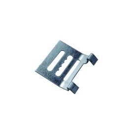 plastik2 10 x Silver Iron Roller Shutter Hooks Hanging Rail Ceiling Mount