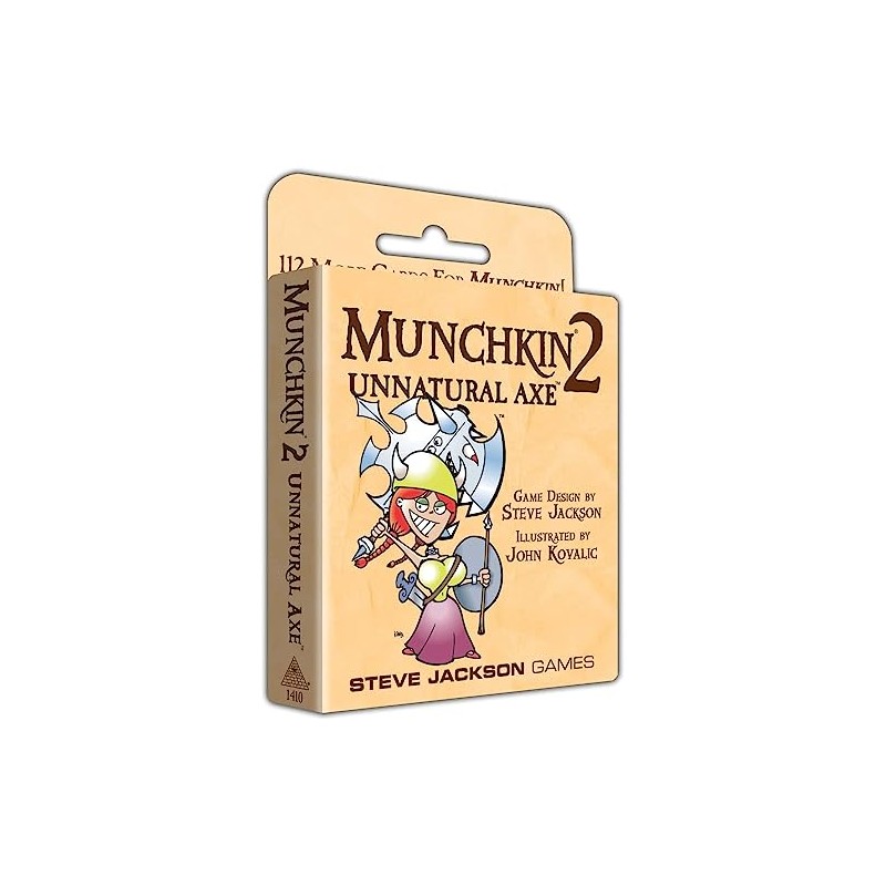 Steve Jackson Games SJG1410 Munchkin Expansion 2 Unnatural Axe