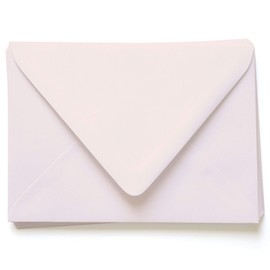 Powder Pink Envelopes - A1 Gmund Colors Matt 3 5/8 x 5 1/8 Euro Flap 81T, 25 Pack