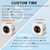 PULIVIA Visual Rotating Timer with 5, 10, 25 50 Minutes