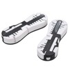 5 Degree Fins Box Surfing Board Round Cup Grid Black