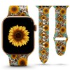 FoxiBands Sunflower Leopard Cow Print Watch Band - Compatible with