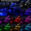 Acrylic Interior Car LED Strip Light with Wireless APP, Car