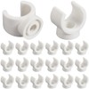 GORGECRAFT Pack of 20 12 mm PEX Clips Pipe Clips