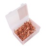 250Pcs Horseshoe Nails Copper Plated Rustproof Equestrian Riding Equipment Pet