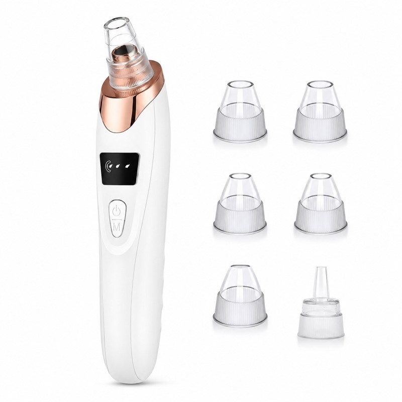 Professional Blackhead Vacuum for Pore Care – Rechargeable Facial Suction
