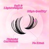 Cluster Lashes D Curl Lash Clusters 280 Pcs Lash Extension