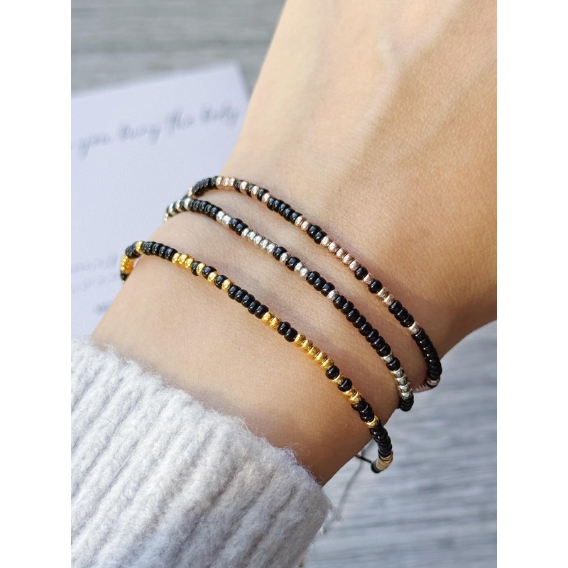 Acun I'd Help You Morse Code Friendship Bracelet for Women