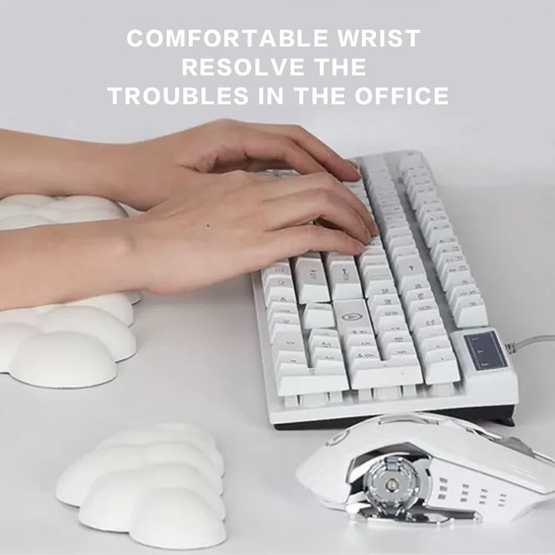 Visxcnu 1pc Cloud Mouse Wrist Rest Leather Wrist Rest Mouse