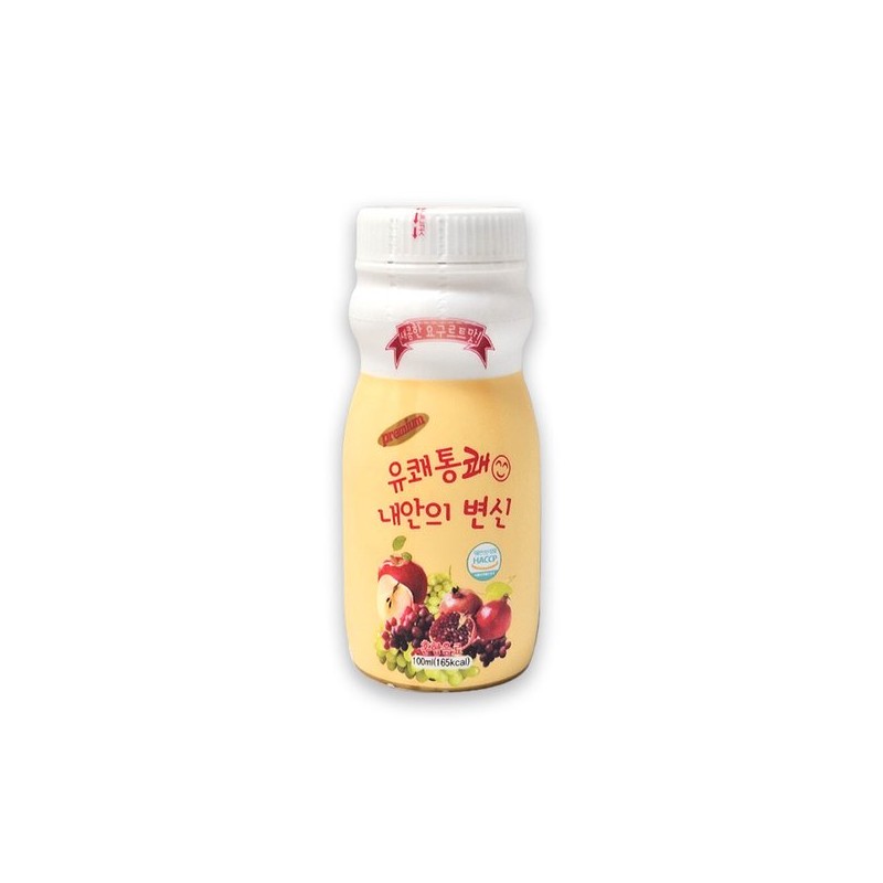 유쾌통쾌 내안의변신 100mlx6병 요구르트 Joyful Transformation Yogurt 100ml x 6