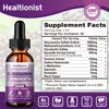 Healtionist 1 Pack Glucosamine Chondroitin MSM Liquid Drops, Extra Strength