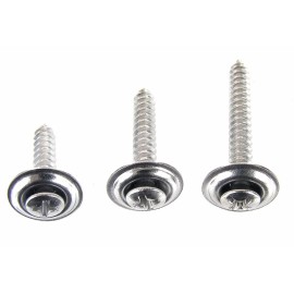 Online Auto Supply GM Interior Screws- #8 x 3/4" to 1-1/4" Countersunk Washer- 75pcs (25ea)- #332