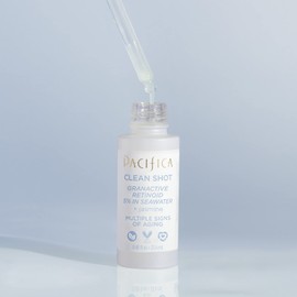 Pacifica Face Serum by Pacifica - Clean Shot Granactive Retinoid 5% Solution C Anti-Aging Facial Serum with Advanced Retinoid Complex for Fine Lines & Smoother Texture, Vegan & Cruelty-Free, 0.8 Oz
