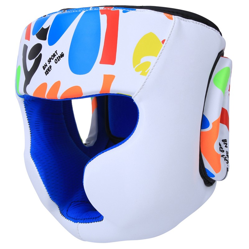 BN FIGHT Graffiti Children Helmet Heads Guard Protective Gear for